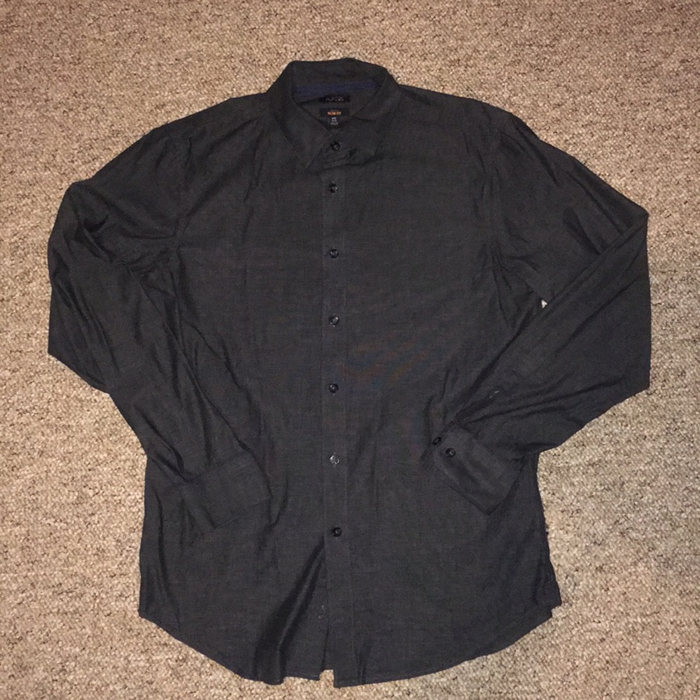 APT. 9 Slim Fit Button Up Dress Shirt
